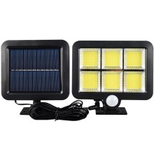 120 Cob Led Solar Panelli 3 Modlu Duvar Lambası MZ-302