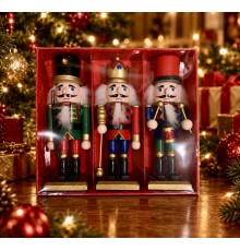 Kurşun Asker Ahşap Dekoratif Eşya (3’lü Set-15cm)