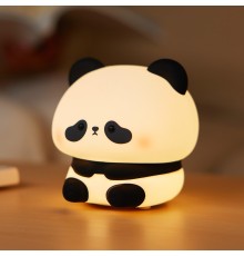 Panda Şekilli Renk Değiştirebilen Dokunmatik Gece Lambası