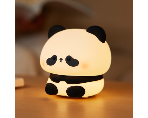 Panda Şekilli Renk Değiştirebilen Dokunmatik Gece Lambası