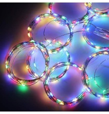 Tel Perde Led 3*3m 300 Led RGB