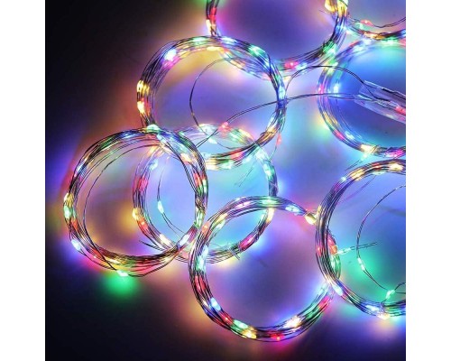 Tel Perde Led 3*3m 300 Led RGB