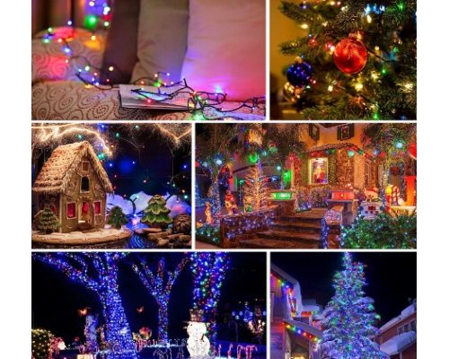 11m 100 Led RGB SOLAR MZ-141