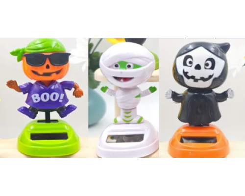 Güneş Enerjili Solar Sallanan Cadılar Bayramı Modelleri(Karışık)