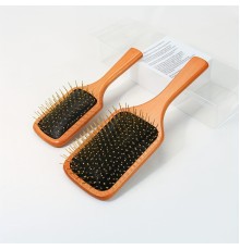 Çelik İğne Uçlu Bambu Tarak 21cm 12'li Paket