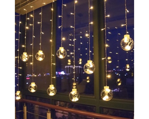 Küre Toplu Perde Led Işık MZ6200-245