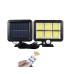 120 Cob Led Solar Panelli 3 Modlu Duvar Lambası Uzaktan Kumandalı MZ-302K