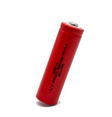 Watton WT-14500 1200mAh 3.7V Li-ion Şarj Edilebilir Pil - Kırmızı