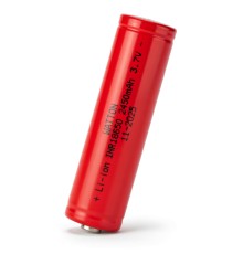 Watton INR 18650 2450mAh 3.7V Li-ion Şarj Edilebilir Pil - Kırmızı