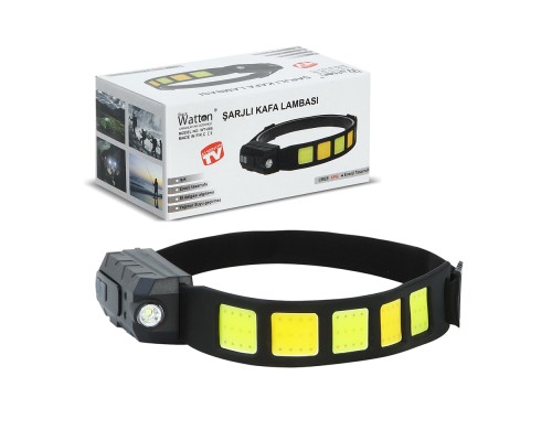SENSÖRLÜ COB XPG LED KAFA LAMBASI WATTON WT-066 SENSÖRLÜ COB XPG LED KAFA LAMBASI WATTON WT-066