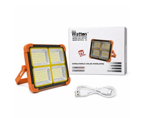 288 TG LED GÜNEŞ ENERJİLİ SOLAR LED WT-707