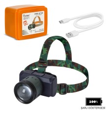 4200 LÜMEN ŞARJLI SENSÖRLÜ GÖSTERGELİ KAFA LAMBASI WATTON WT-719