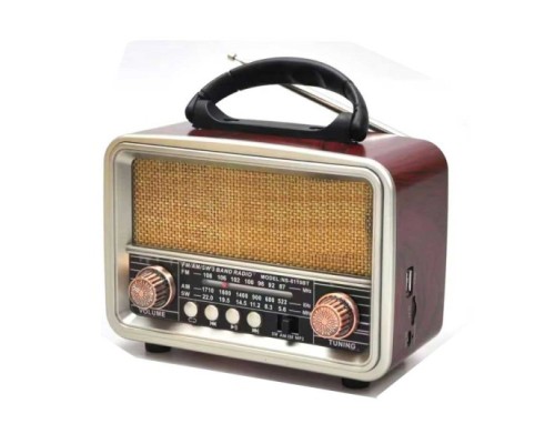 Nostaljik Görünümlü RT-860 Bluetooth Destekli Şarjlı Radyo Nostaljik Görünümlü RT-860 Bluetooth Destekli Şarjlı Radyo